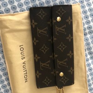 Louis Vuitton Monogram Accordeon Clutch Wallet